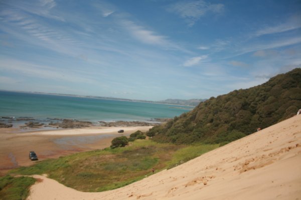 View from dunes