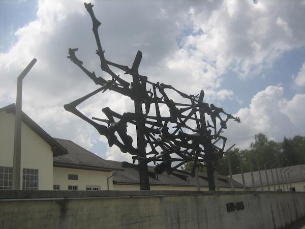barbed wire skeletons