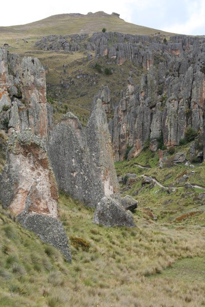 Bosque de Piedra - stone forest at Cumbe Mayo