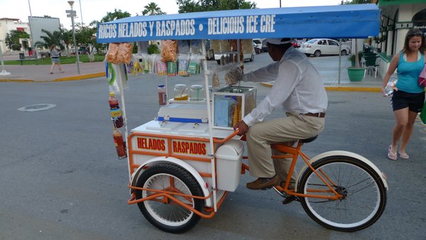 Mexican ice cream van
