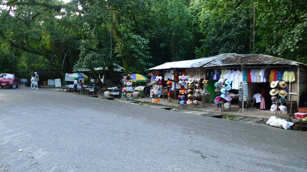 market stalls in Palenque