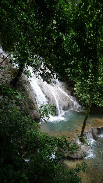 waterfall at Palenque