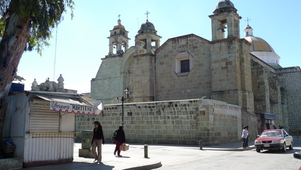 church in Oaxaca