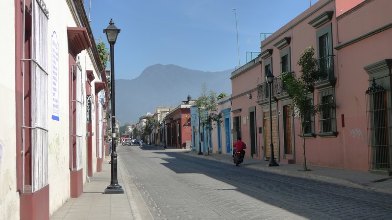 typical Oaxaca street