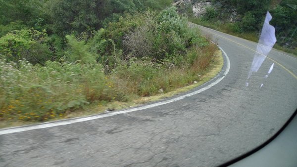 road to Puerto Escondido