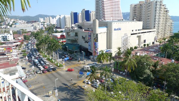 Acapulco strip from Club del Sol roof