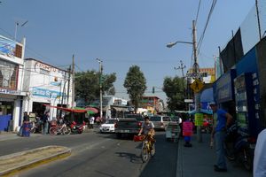 street in Xochimilco