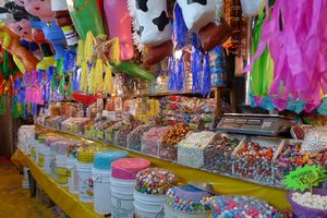 sweets in the market