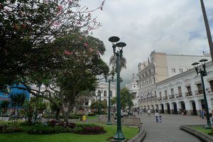 views of Plaza Grande