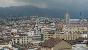views from Secret Garden, Quito