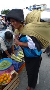 traditional Ecuadorian woman