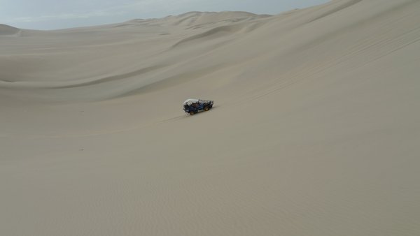 buggy on the dunes