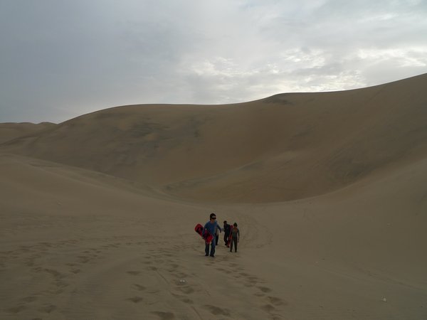 leaving the dunes