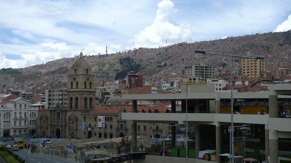 views over La Paz