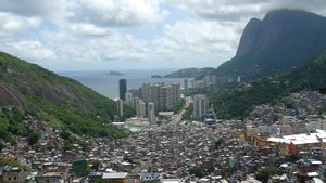 views over the favela