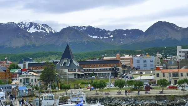Ushuaia from the ferry