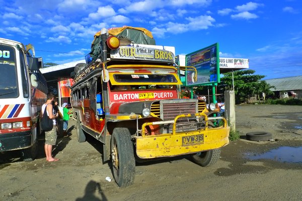 jeepney for Port Barton
