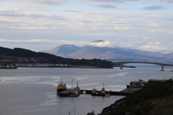 Approaching the isle of Skye