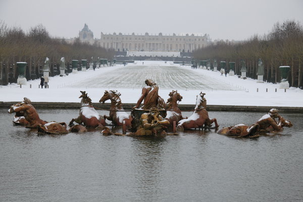 Versailles garden ... in winter!