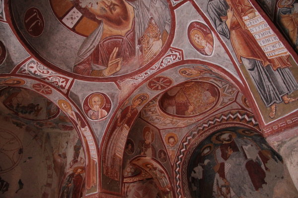 Early Christian frescoes