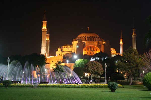 Blue Mosque de noite