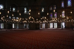 Mesquita Azul por dentro