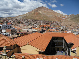 Panorama Ansicht von Potosi