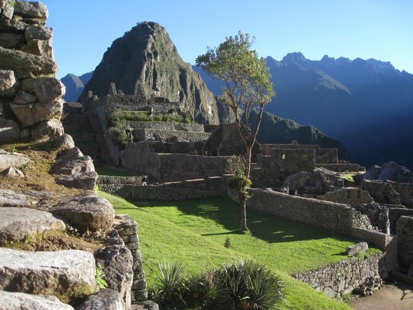 Zentraler Platz in Machu Picchu