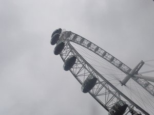 London Eye from Below