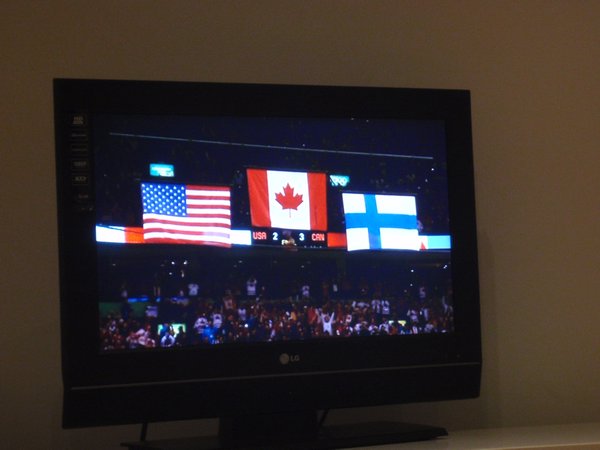 Watched Canada win gold. :)