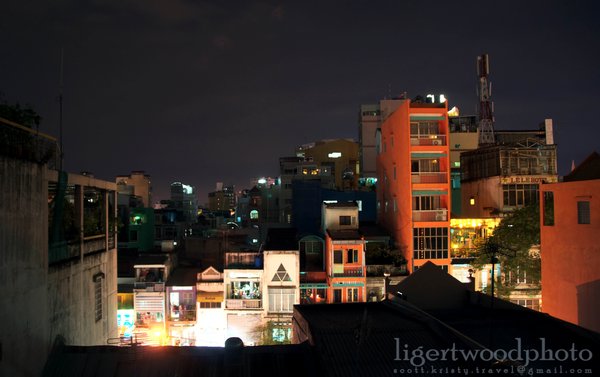 Night view, Saigon