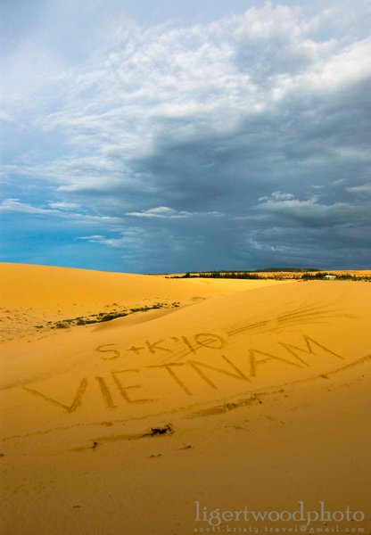 White sand dunes, Mui Ne