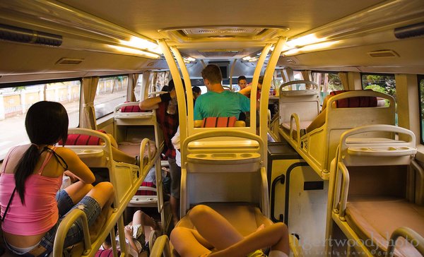 Sleeper bus to Hanoi