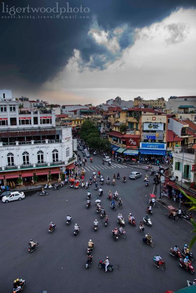 Old town Hanoi, Vietnam