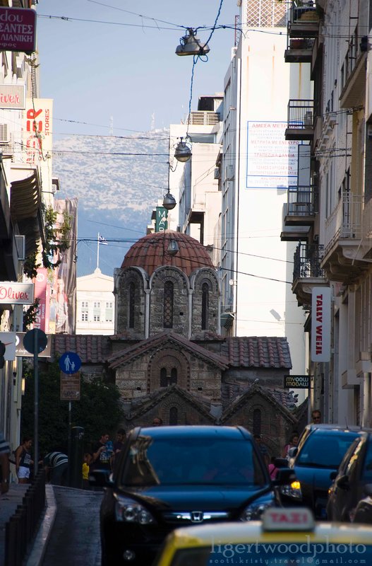Streets in Athens