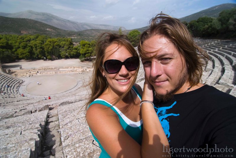 Us at Epidavros