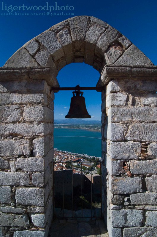 Bell tower on the top of the castle 