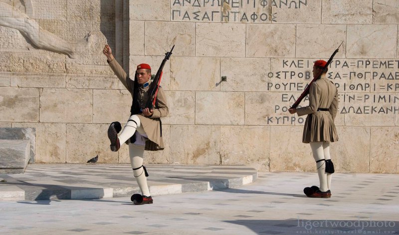 Changing of the guards, Athens
