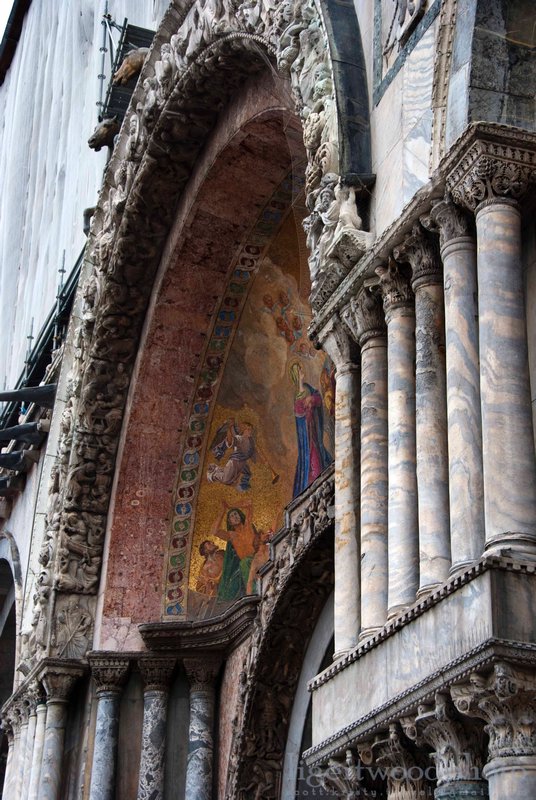 artwork on St Marco's Basilica