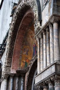 artwork on St Marco's Basilica