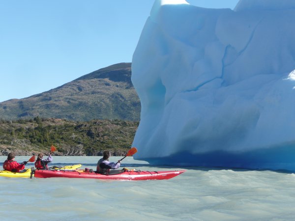 Ice Kayaking