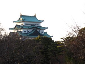 the closest I got to Nagoya castle