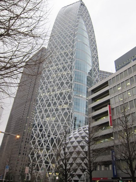 the 'cacoon" building