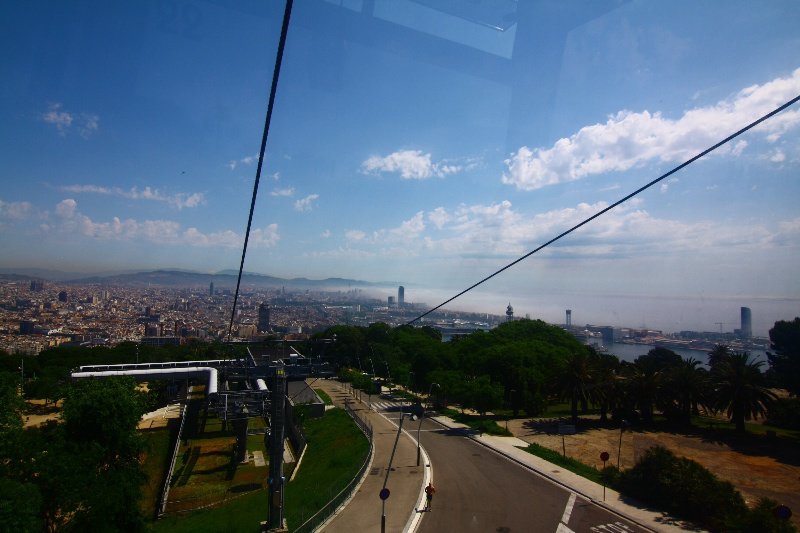 View from cable car