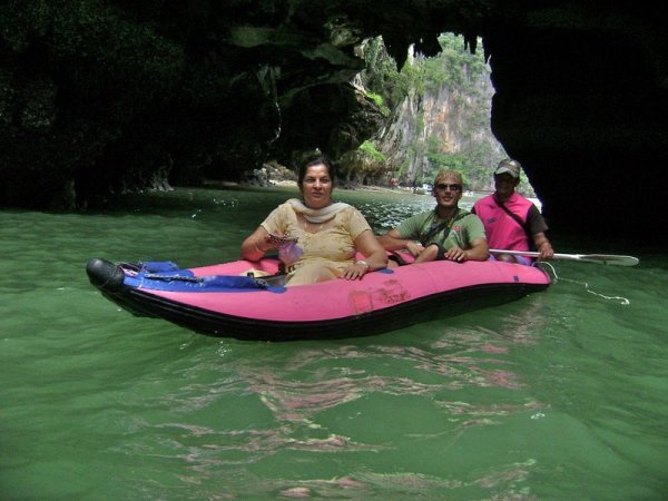 Canoeing in Phang Nga Bay