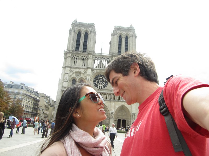 Enjoying Notre-Dame