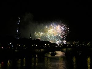 Fireworks over Seine