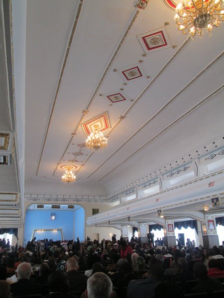 Inside Centennial Pavilion