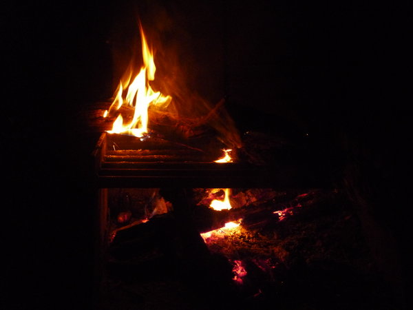 Mataranka - Campfire