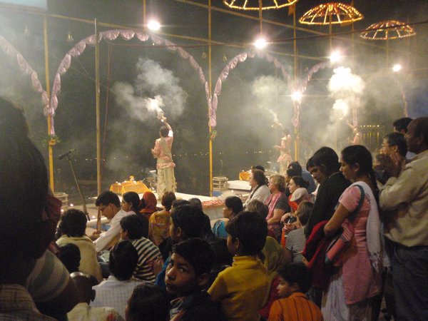 Aarti ceremony